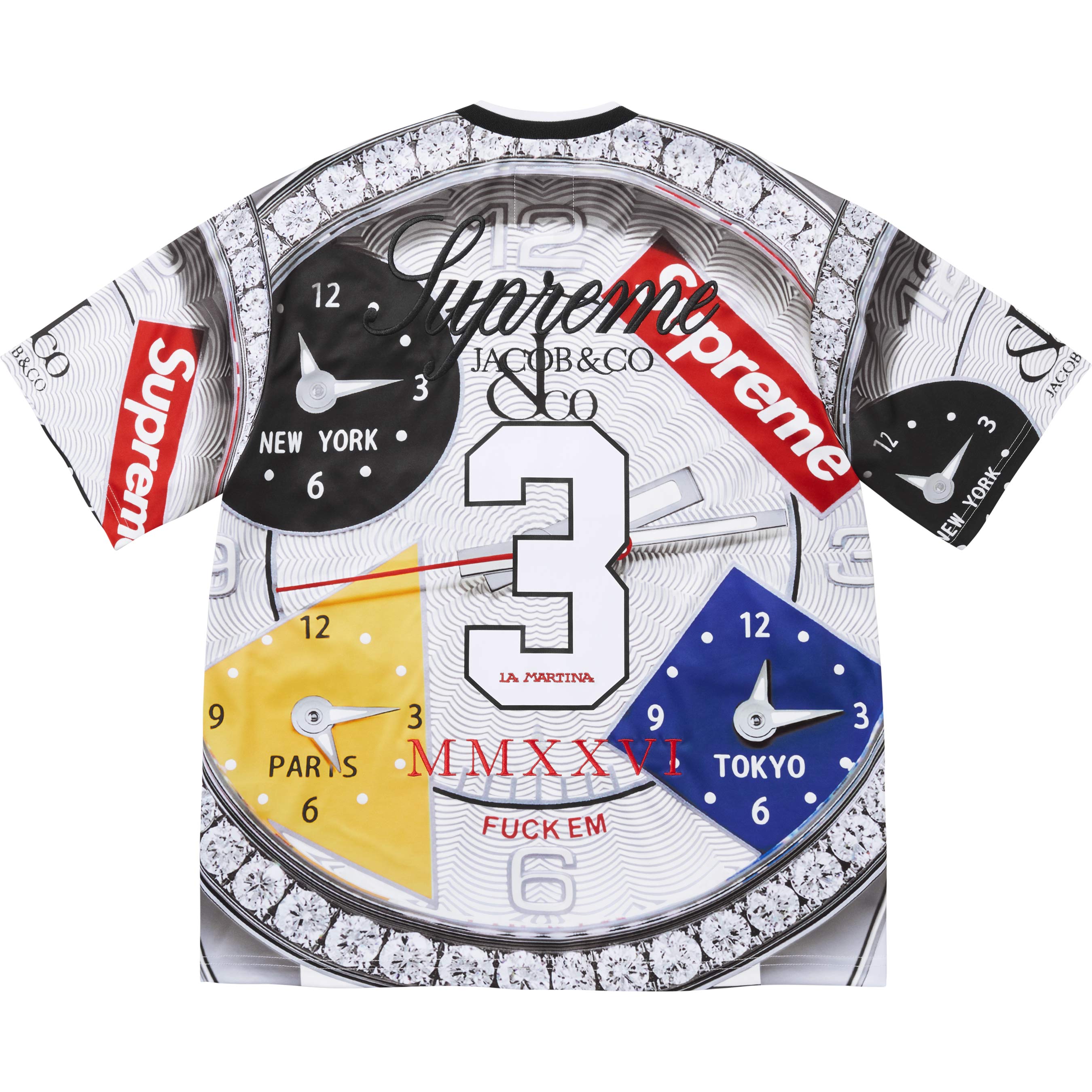 Supreme®/La Martina/Jacob & Co Soccer Jersey view 9